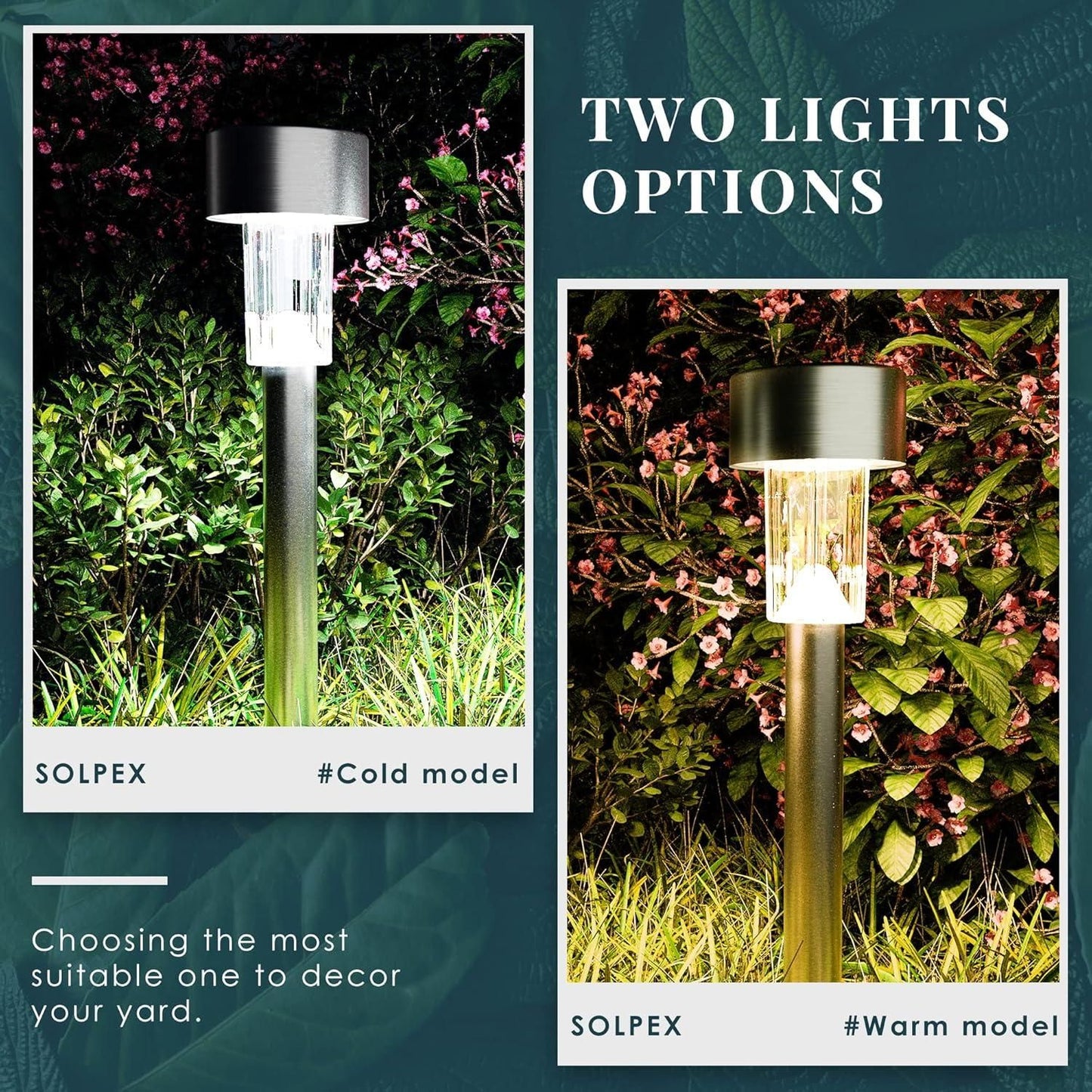 Solar Pathway Led Lights For Outdoor (Pack of 1)