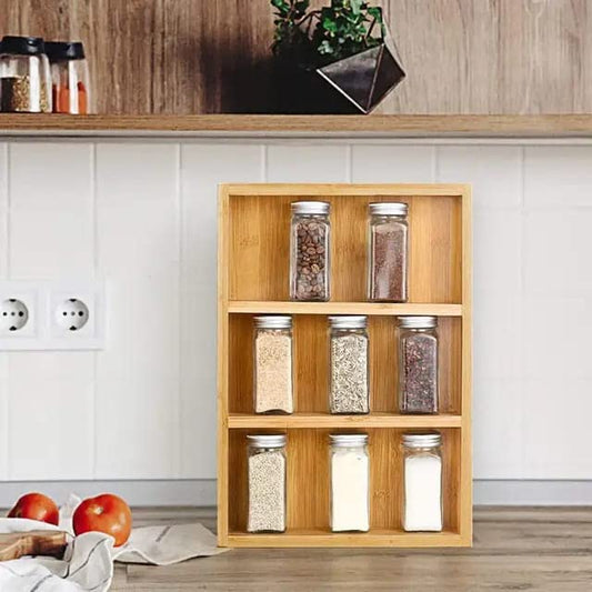 Solid Wood Kitchen Herb & Storage Spice