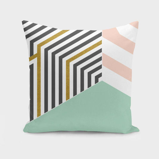 Mint&Gold Room Cushion/Pillow